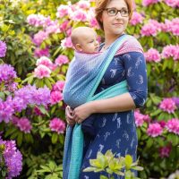 EverySlings - chusta tkana babyheart proudberry