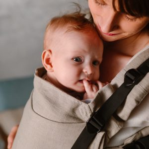 KAVKA multi-age PRO - beige linen | nosidło regulowane